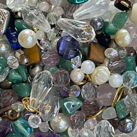 Craft Jewelry Lot 1lb, Beads, Charms, Findings, Rhinestones, Custom Send Request - Picture 9 of 15